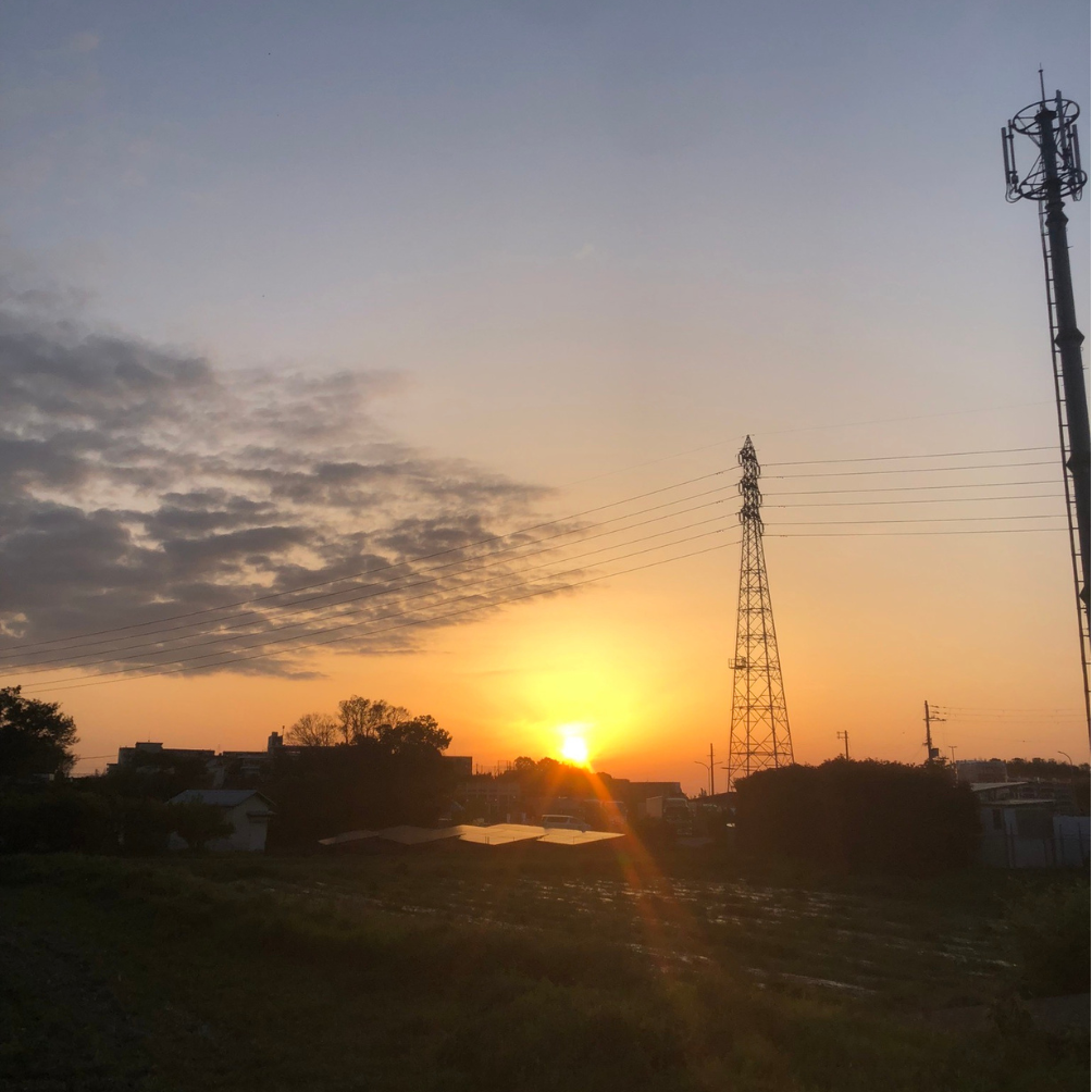 水間門前町で過ごす夕方の静かな風景