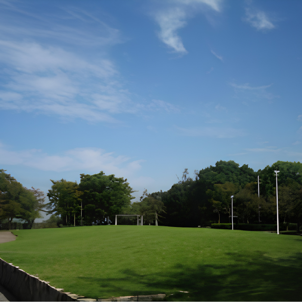 水間公園で子どもとゆっくりピクニックを楽しむイメージ